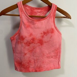 Lululemon Tie-Dye Pink Tank Top